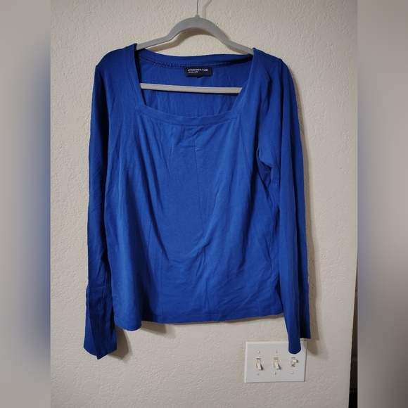 Jones New York signature dark blue extra large women's top - Picture 1 of 5